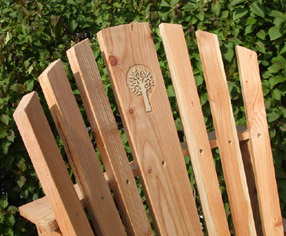 Chair with Tree of Life Detail